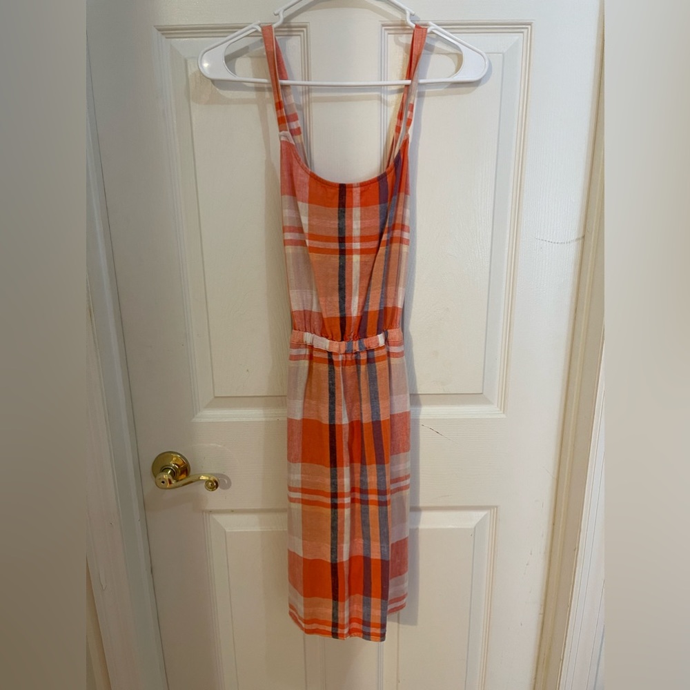 Plaid old navy dress
